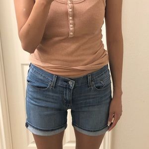 Levi’s Mid-ride shorts